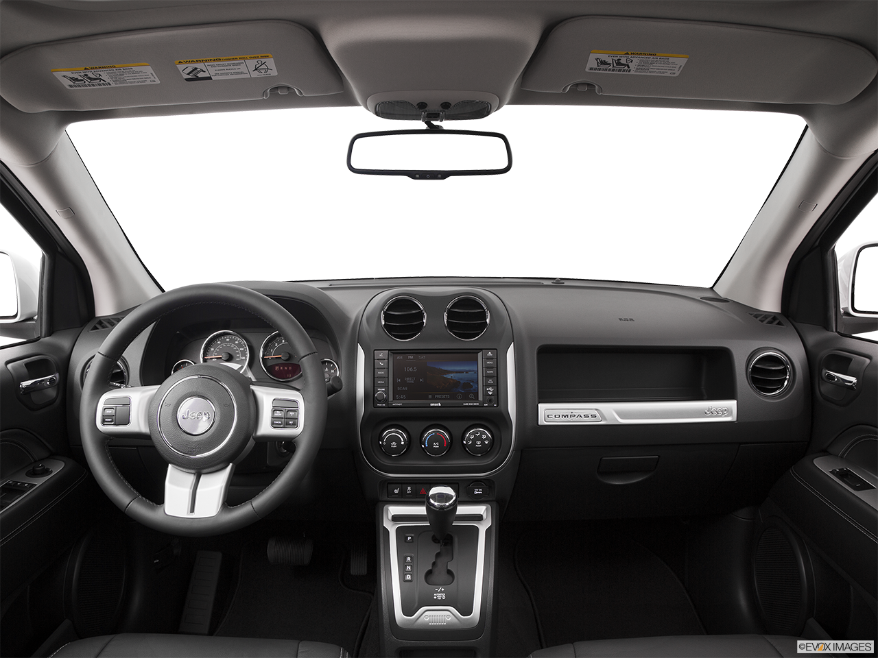 Interior View Of 2016 Jeep Compass in San Bernardino